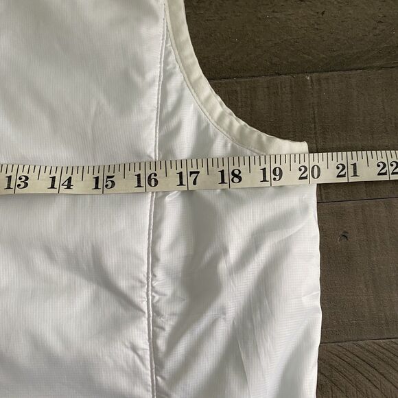 FootJoy Insulated Golf Vest Womens M White Aquamarine Full Zip Reversible Jacket - Picture 7 of 16